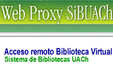 Ingresar Web Proxy SiBUACh