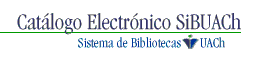 Inicio Catálogo Electrónico SiBUACh